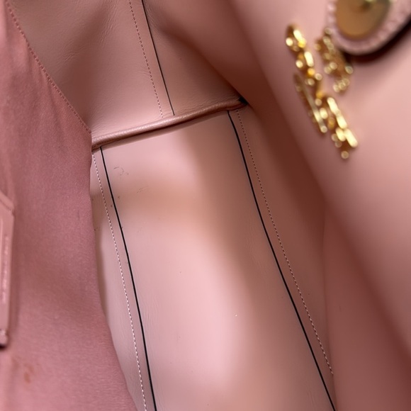 Coach (72673) Reversible Burgundy/Pink Pebbled Leather Town Tote Bag W/COA - Picture 14 of 17